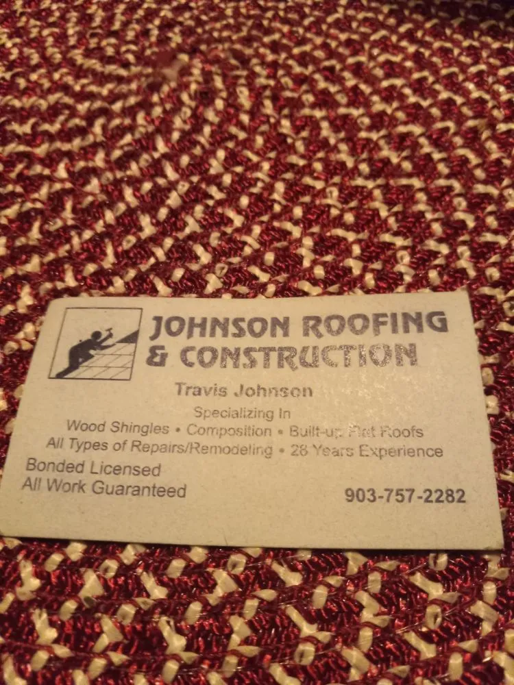 Slide of Johnson Roofing and Construction
