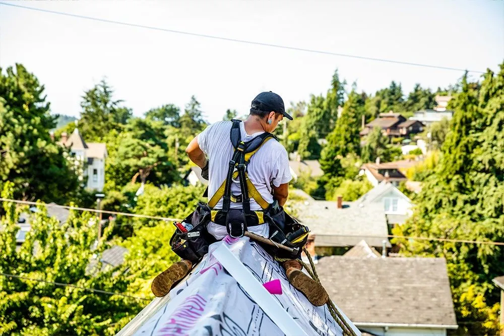 Licensed flat roof repair in Chimacum, WA by Johnson Roofing And Exteriors
