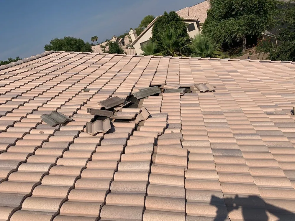 Slide of Johnson Roofing