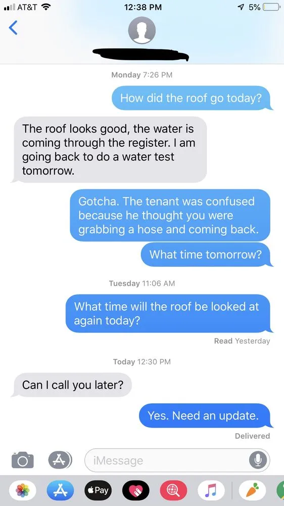 Slide of Johnson Roofing