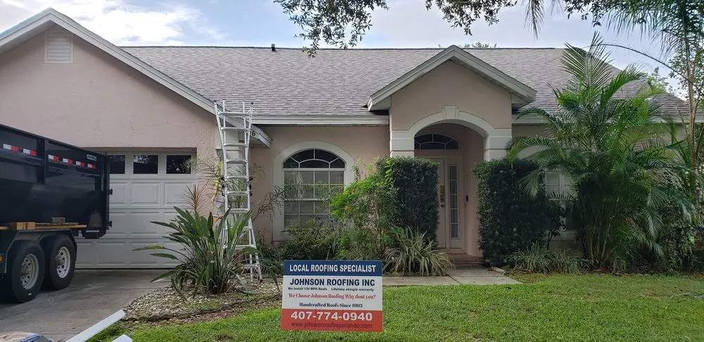 Slide of Johnson Roofing Orlando