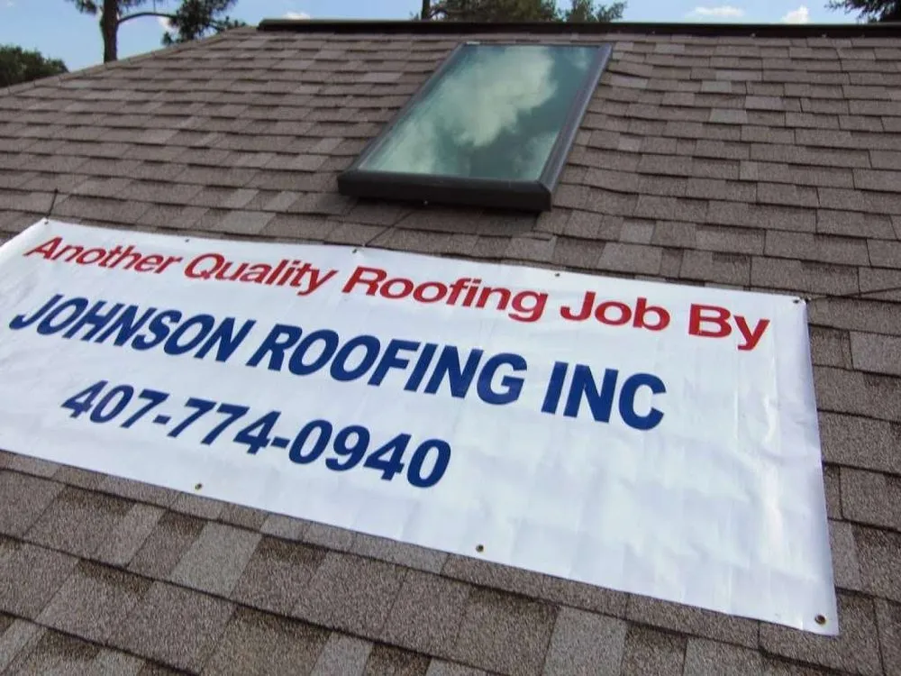 Slide of Johnson Roofing Orlando