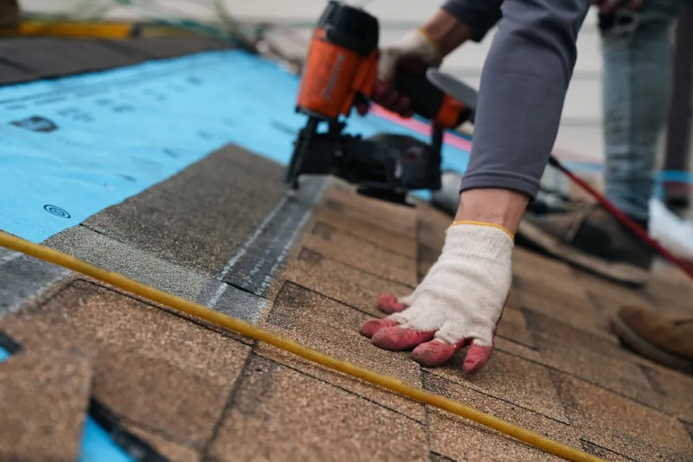 Slide of Johnson Roofing Service