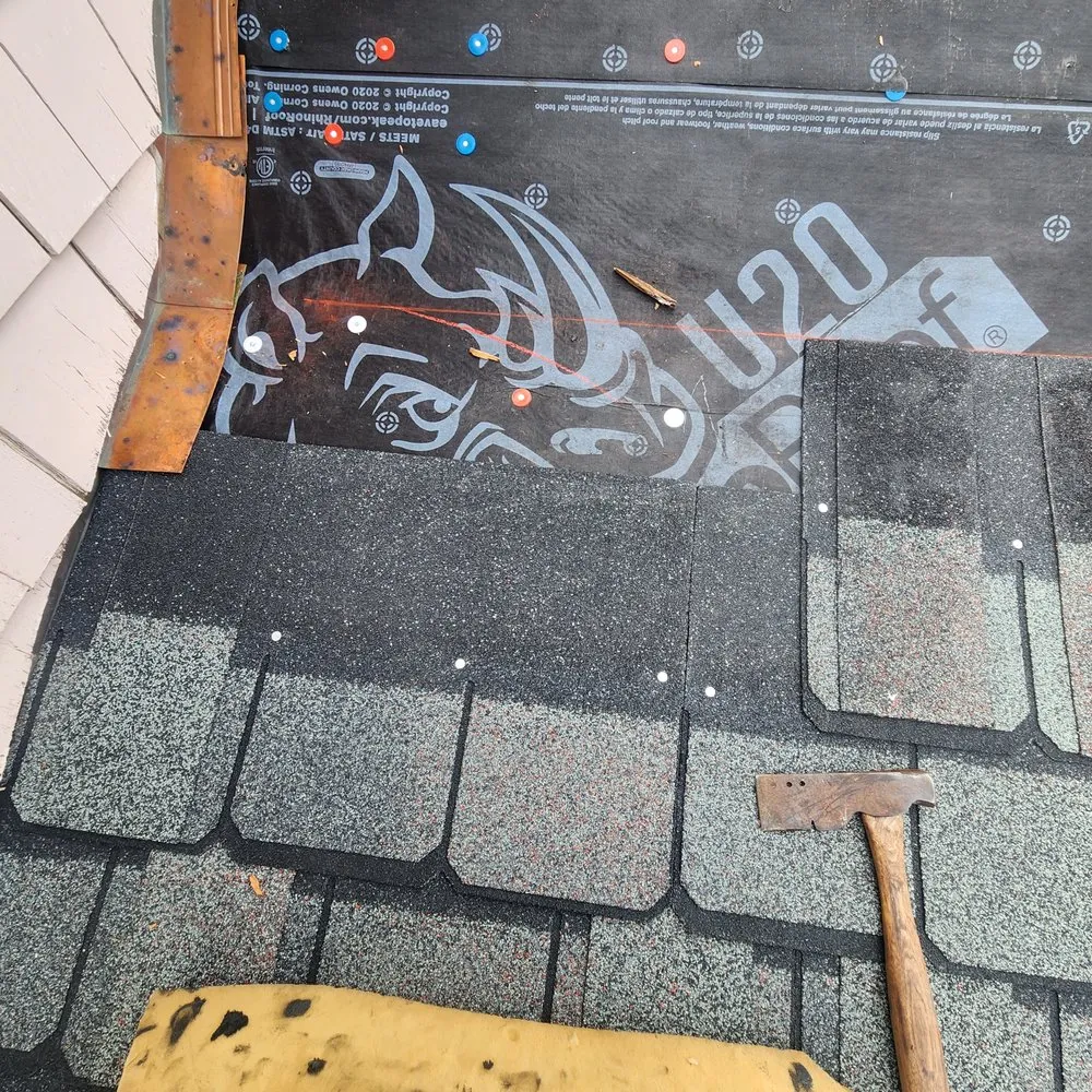 Slide of Johnson Roofing