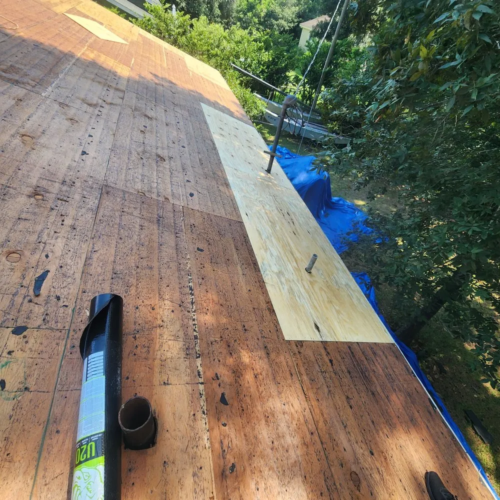 Slide of Johnson Roofing