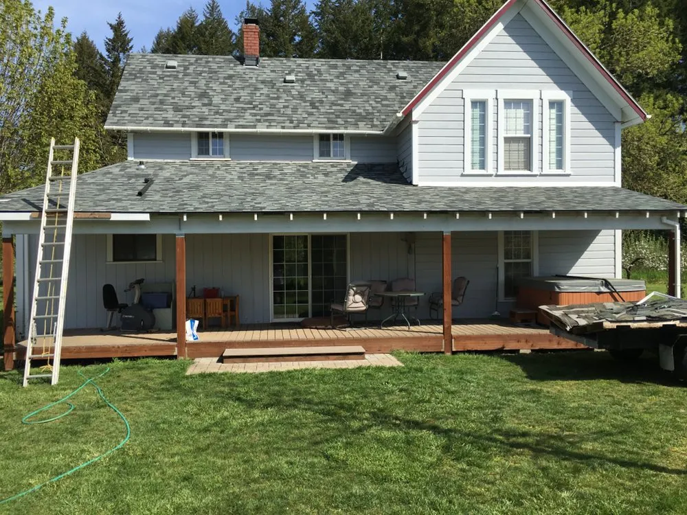 Slide of Johnson's Roofing