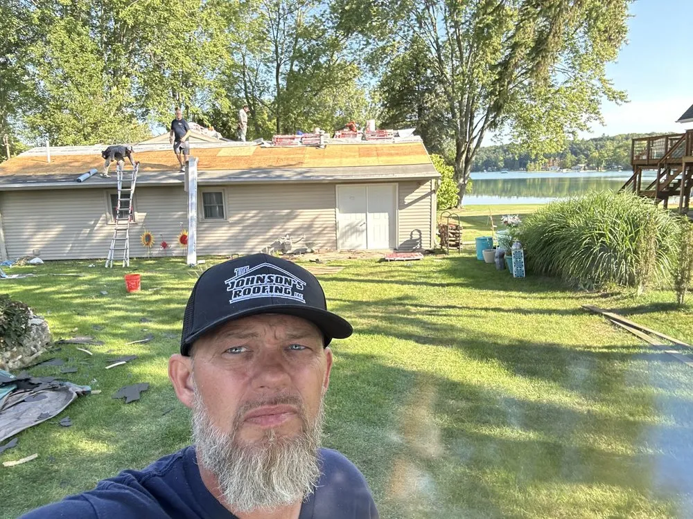 Slide of Johnson’s Roofing