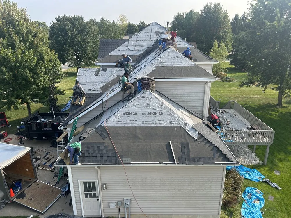 Slide of Johnson’s Roofing