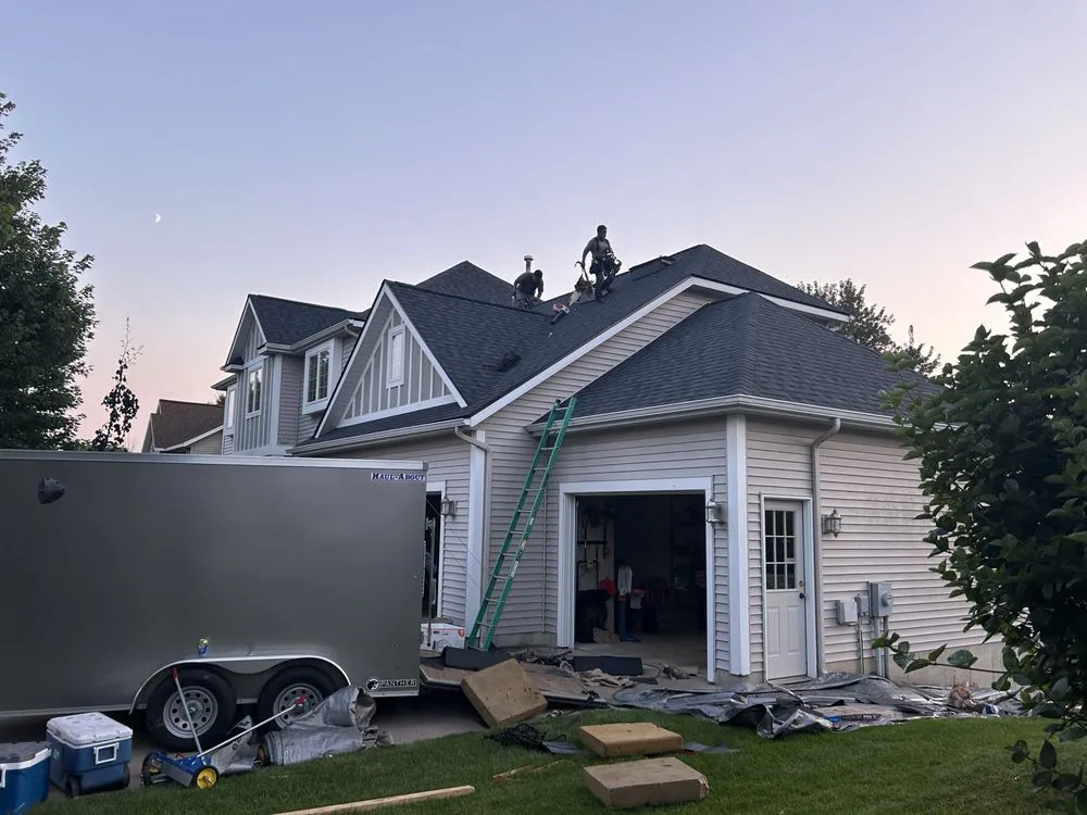 Slide of Johnson’s Roofing