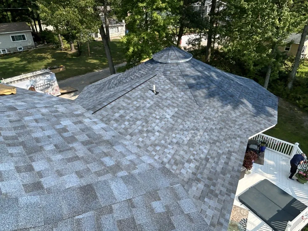 Slide of Johnson’s Roofing