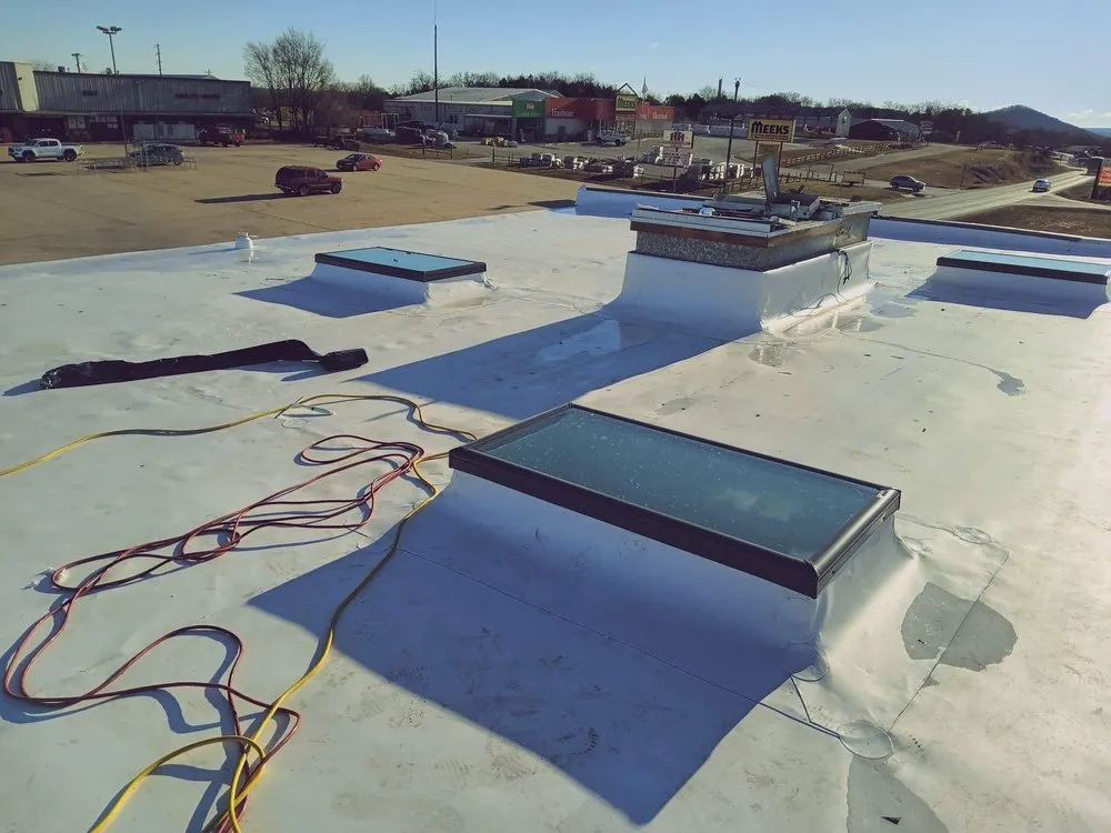 Slide of Johnson's Roofing