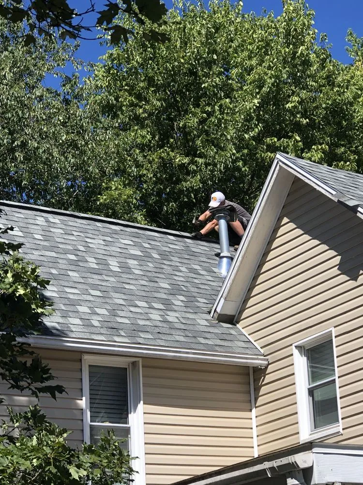 Slide of Johnson's Roofing