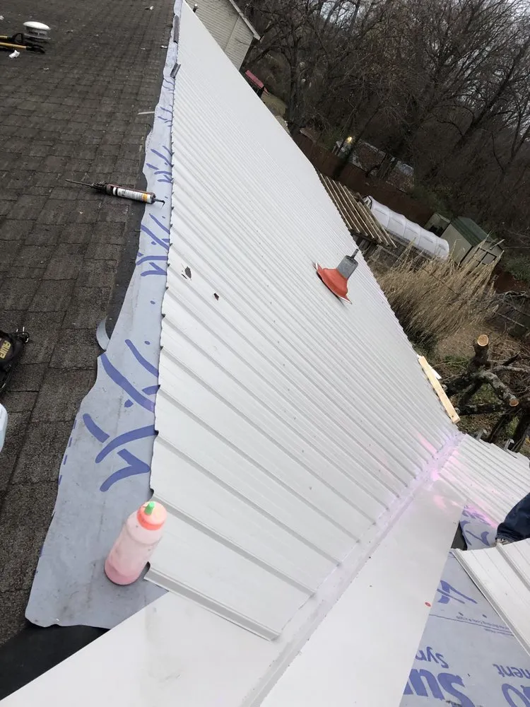 Slide of Johnson's Roofing