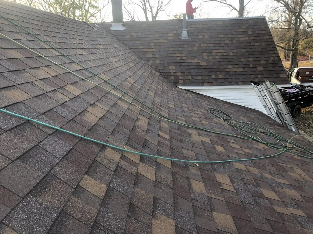 Slide of Johnson's Roofing