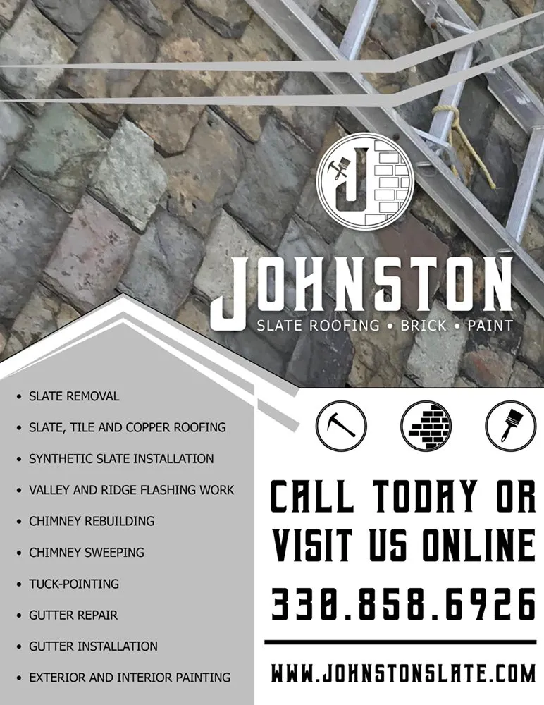 Slide of Johnston Slate Roofing, Brick & Paint