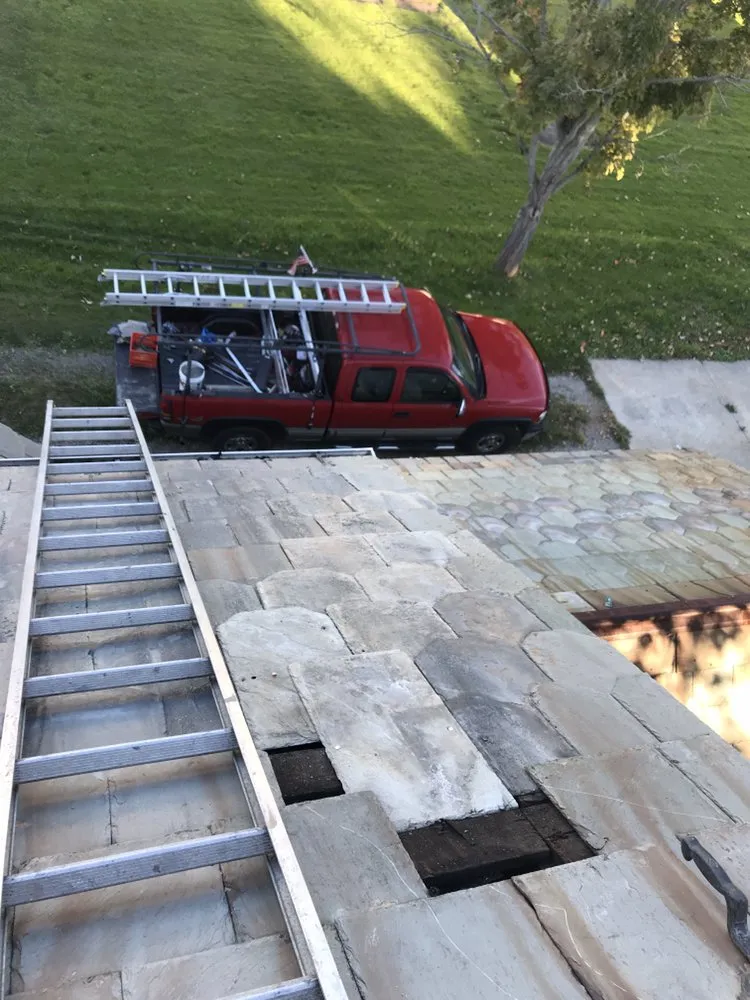Slide of Johnston Slate Roofing, Brick & Paint