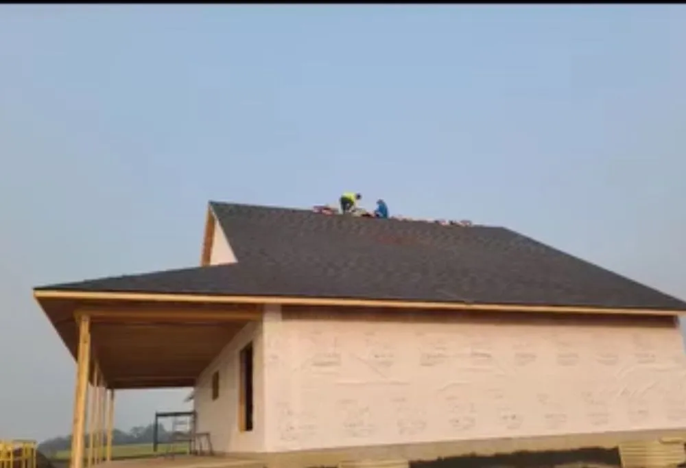 Local metal roofing installation after storm damage in Otho, IA by Jojo Construction
