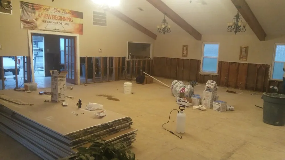 Slide of Jones property Improvement