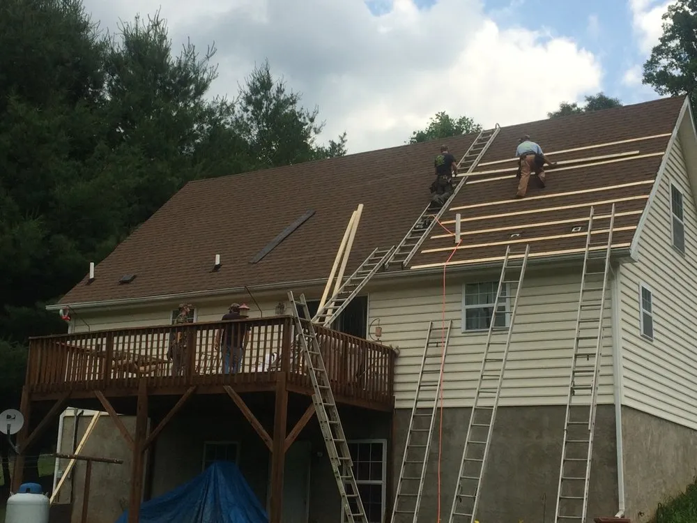 Licensed storm damage roof repair near you across Whittier, NC - Jones Roofing And Son