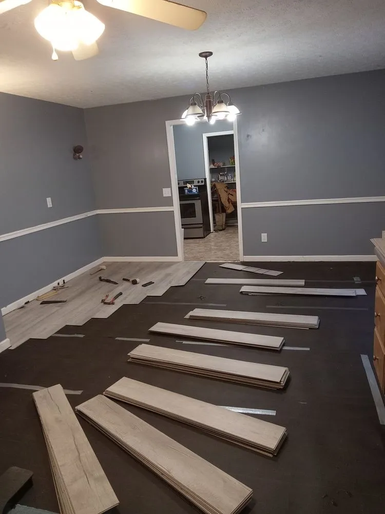 Slide of Jones' True American Home Improvement