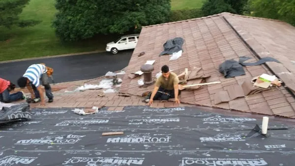 JonesAll Inc. Roofing & Construction Logo