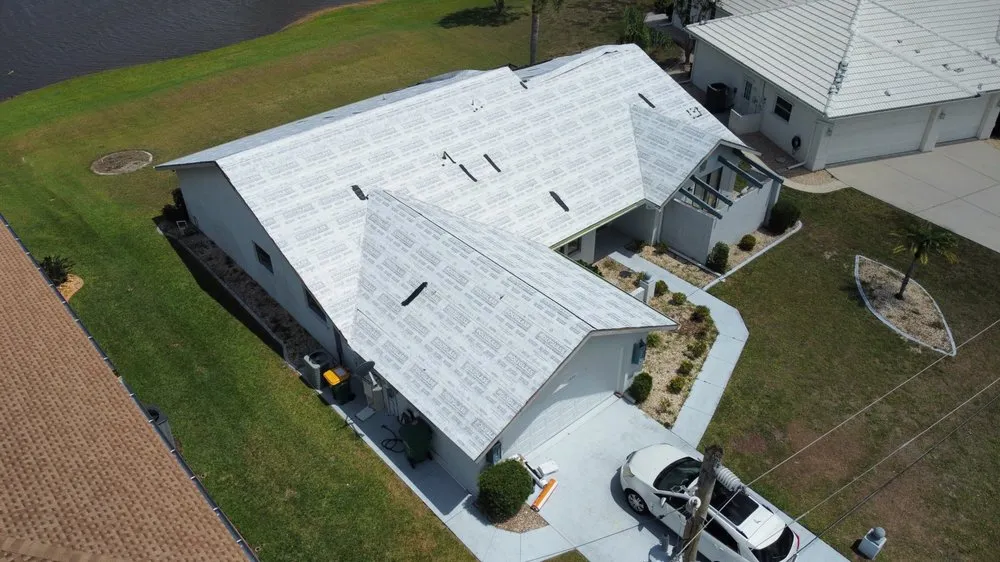 Trusted metal roofing installation in Port St. Lucie, FL by Jorgenson Enterprise