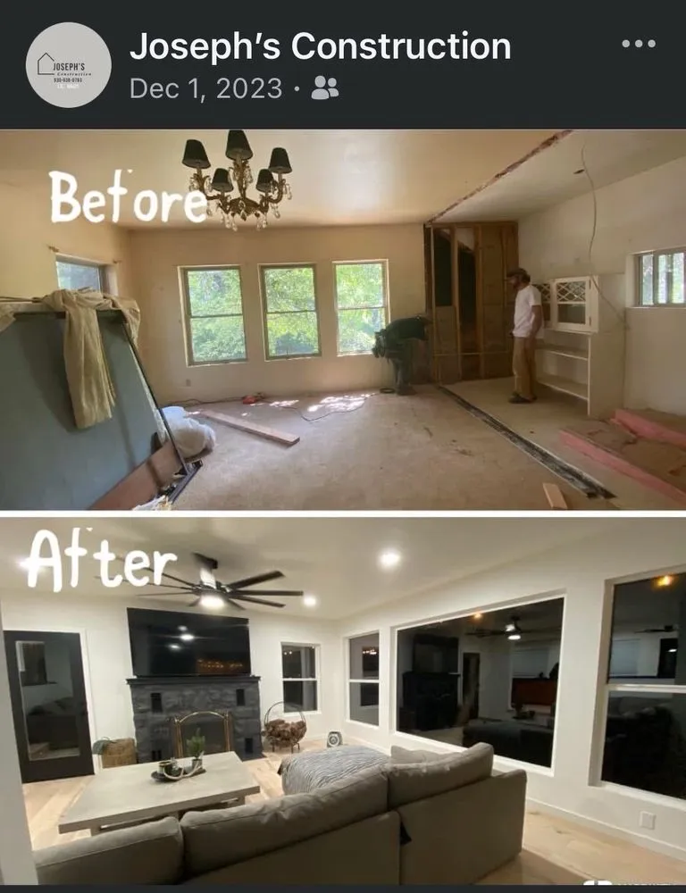 Slide of Joseph’s Construction