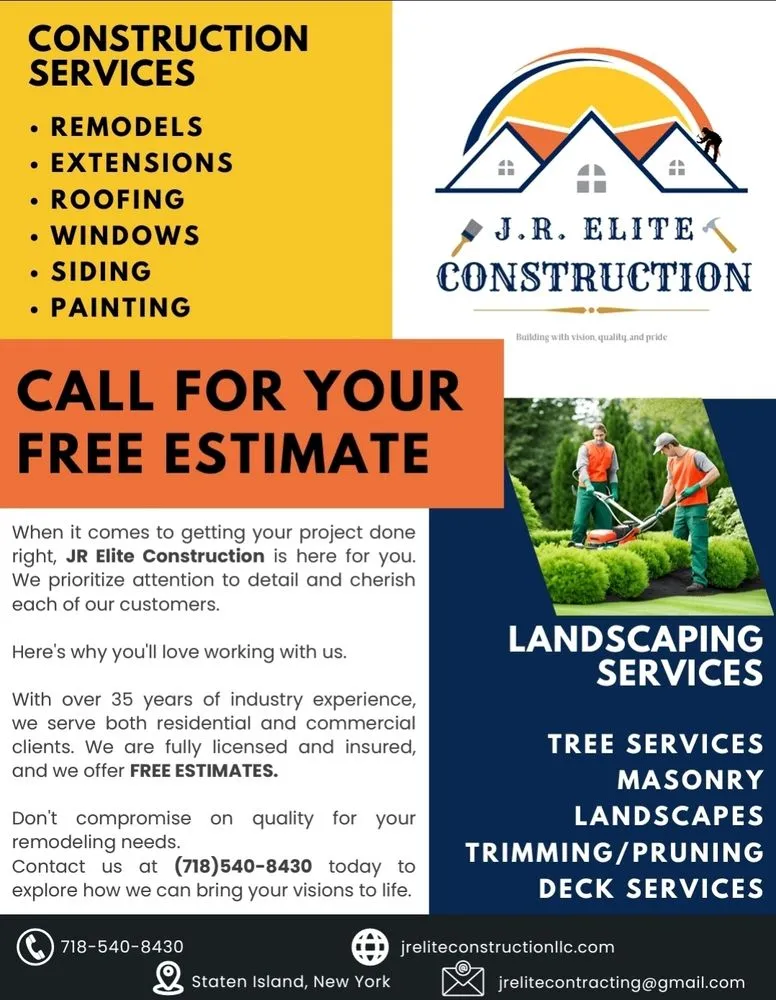 Slide of JR Elite Construction