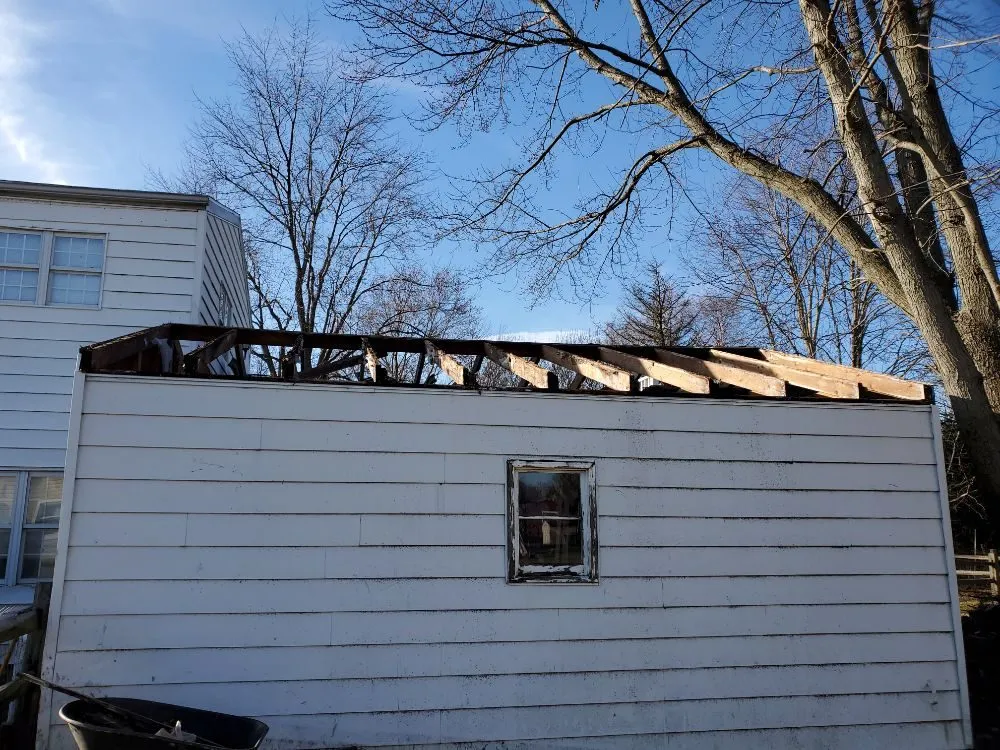 Local roof leak repair in Jerry City, OH by J&R Roofing and Construction