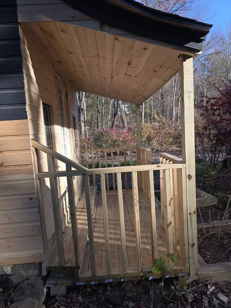 Slide of Jr’s Exterior Renovations