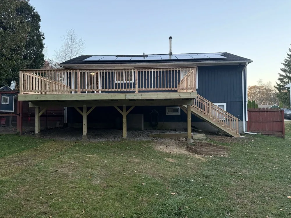 Slide of Jr’s Exterior Renovations