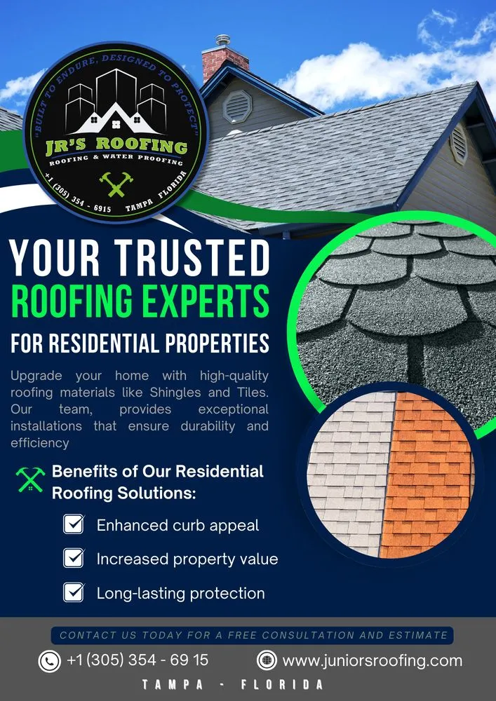 Slide of Jr’s Roofing & Water Proofing