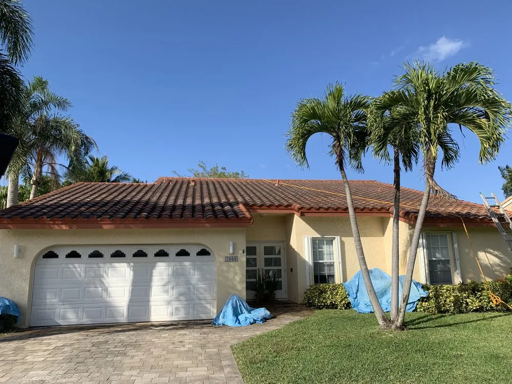 Expert flat roof repair in West Palm Beach,, FL by Jsb Pressure Cleaning