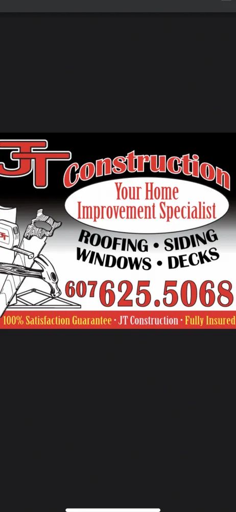 Licensed roof leak repair in Friendsville, PA - JT Construction
