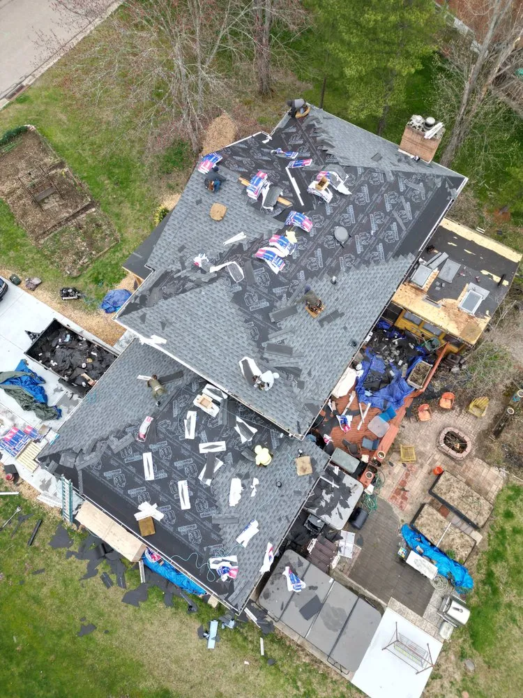 Slide of J&U Roofing