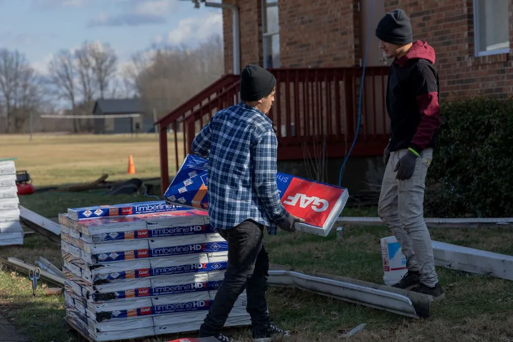 Slide of J&U Roofing