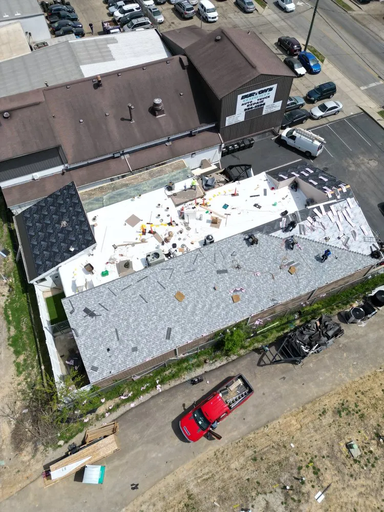 Slide of J&U Roofing