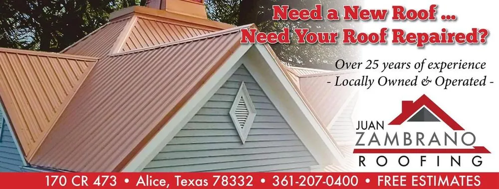 Slide of Juan Zambrano Roofing