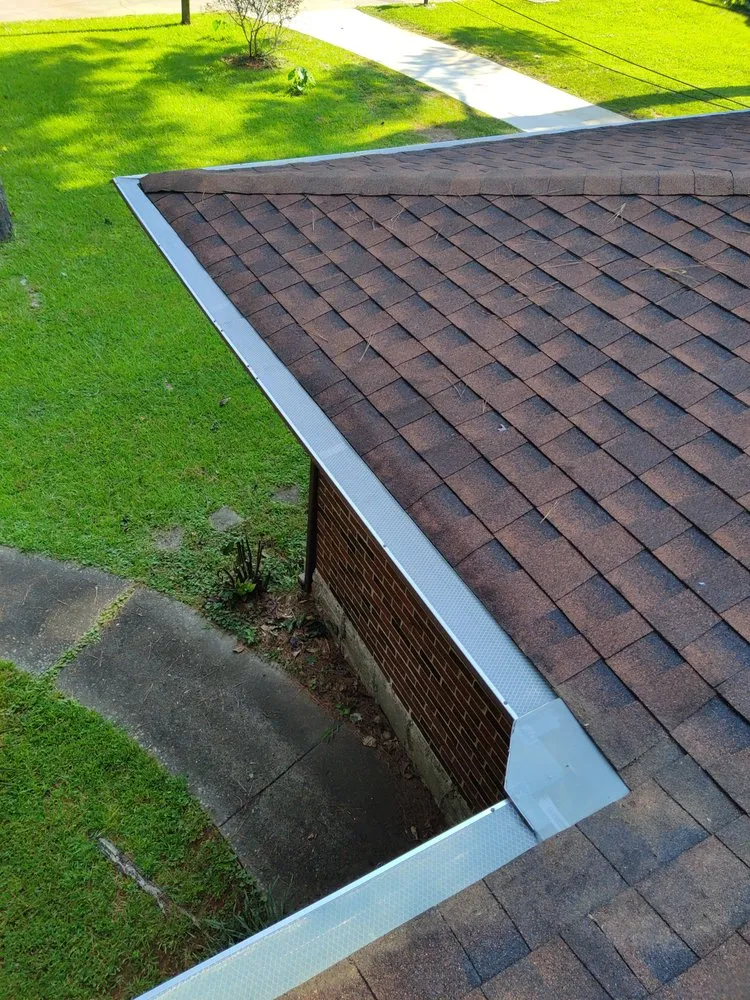 Slide of Julio's Gutter Guards and Cleaning