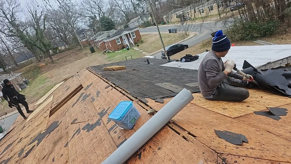 Slide of Junior Roofing American Creates