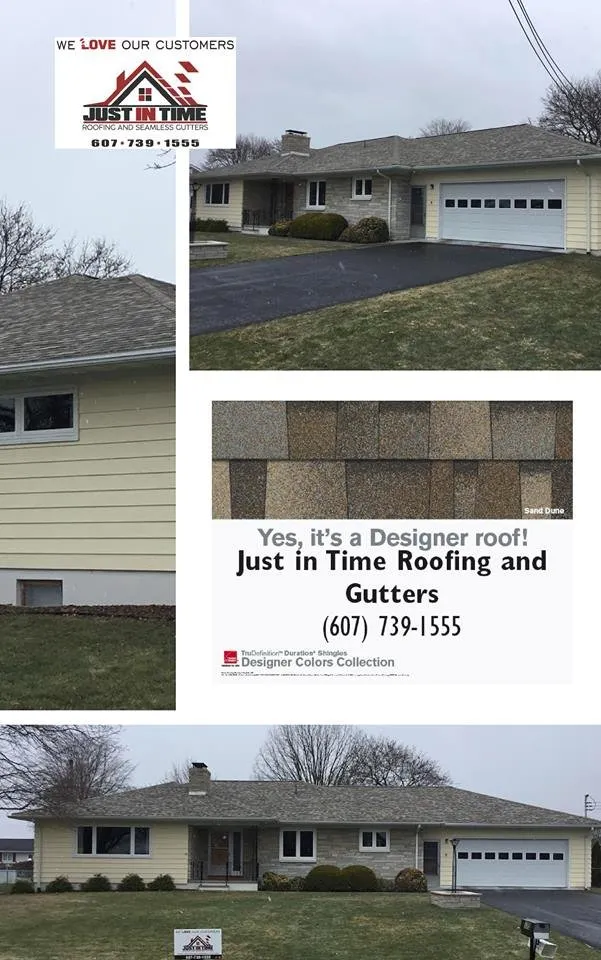 Slide of Just In Time Roofing And Gutters
