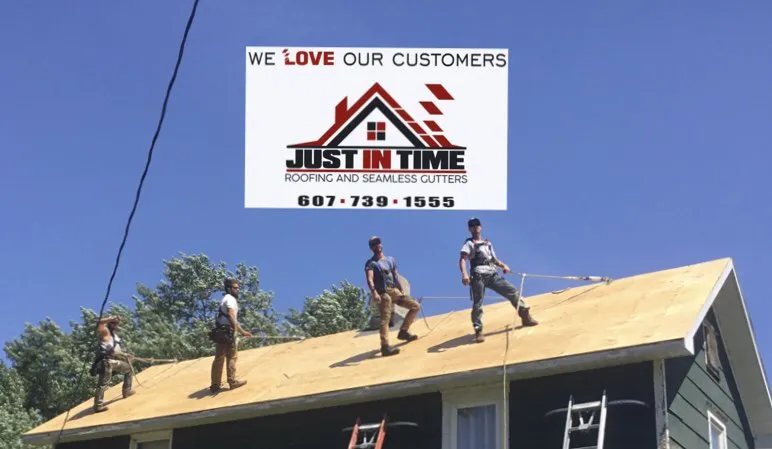 Slide of Just In Time Roofing And Gutters