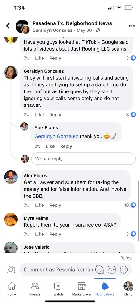 Slide of JUST ROOFING AND REMODELING