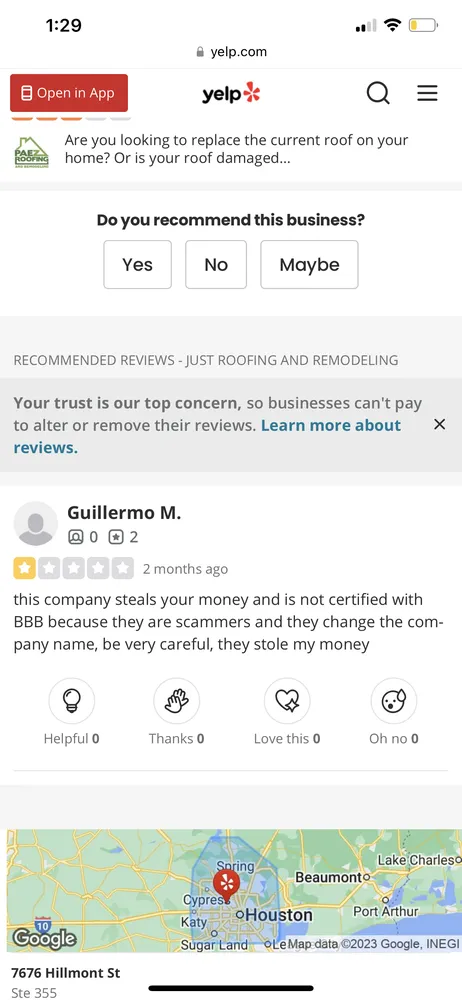 Slide of JUST ROOFING AND REMODELING