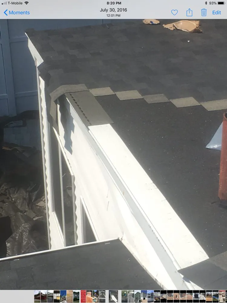 Slide of Just Roofing