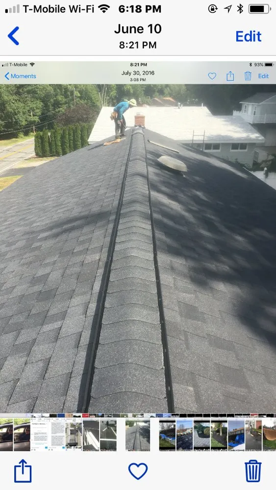 Slide of Just Roofing