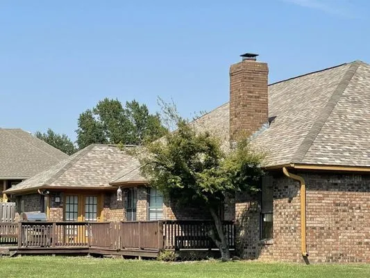 Justin Dye Roofing Logo