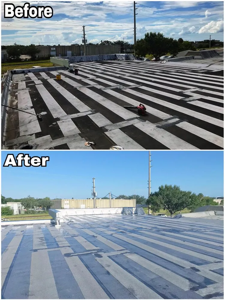 Slide of Justin’s Roofing