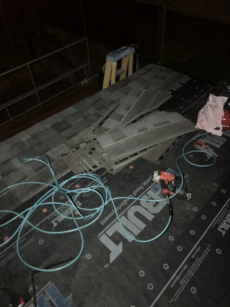 Slide of Juvens Roofing