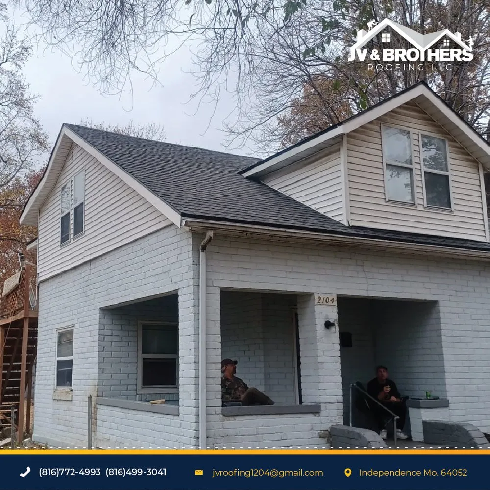 Slide of JV & Brothers Roofing